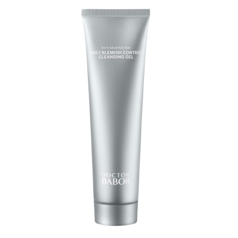Doctor Babor Daily Blemish Control Cleansing Gel mit 0,5% Salicylsäure zur porentiefen Reinigung bei unreiner Haut und zur Reduktion von Pickeln