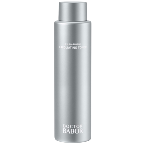 Doctor Babor Exfoliating Toner mit AHA, BHA und PHA zur porenverfeinernden Exfoliation, gegen Unreinheiten und für ein strahlendes Hautbild