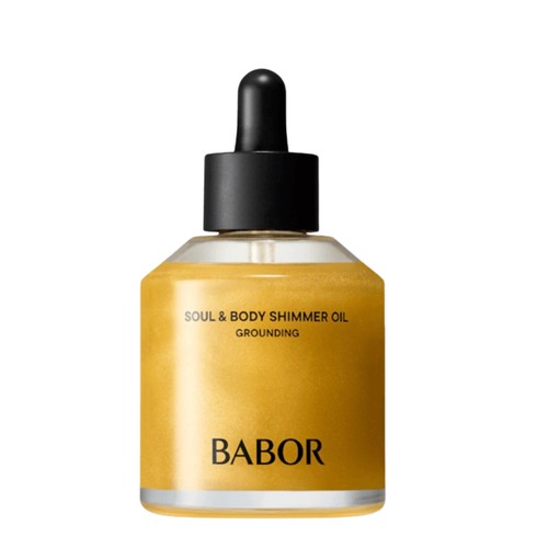 BABOR Soul & Body Shimmer Oil Grounding – schimmerndes Körperöl für gepflegte, glänzende und strahlende Haut