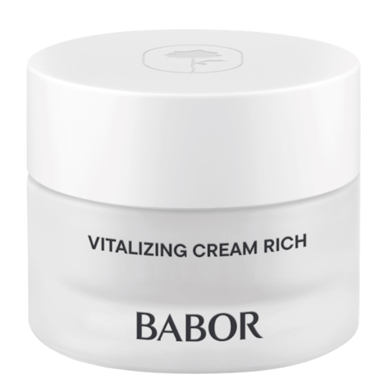 BABOR Vitalizing Cream Rich – luxuriöse Gesichtscreme für sichtbar glattere, straffere und intensiv gepflegte Haut